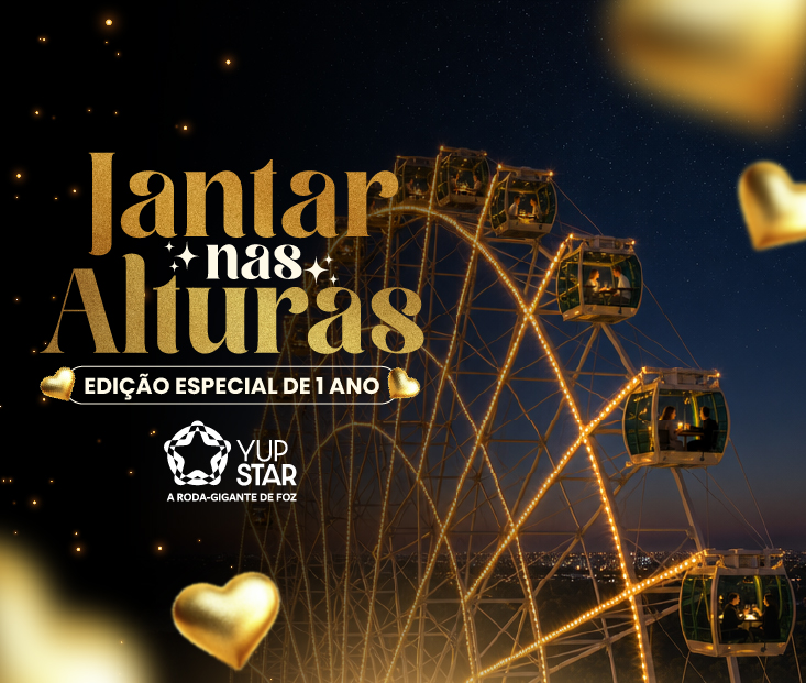 Jantar nas Alturas (2 pessoas)